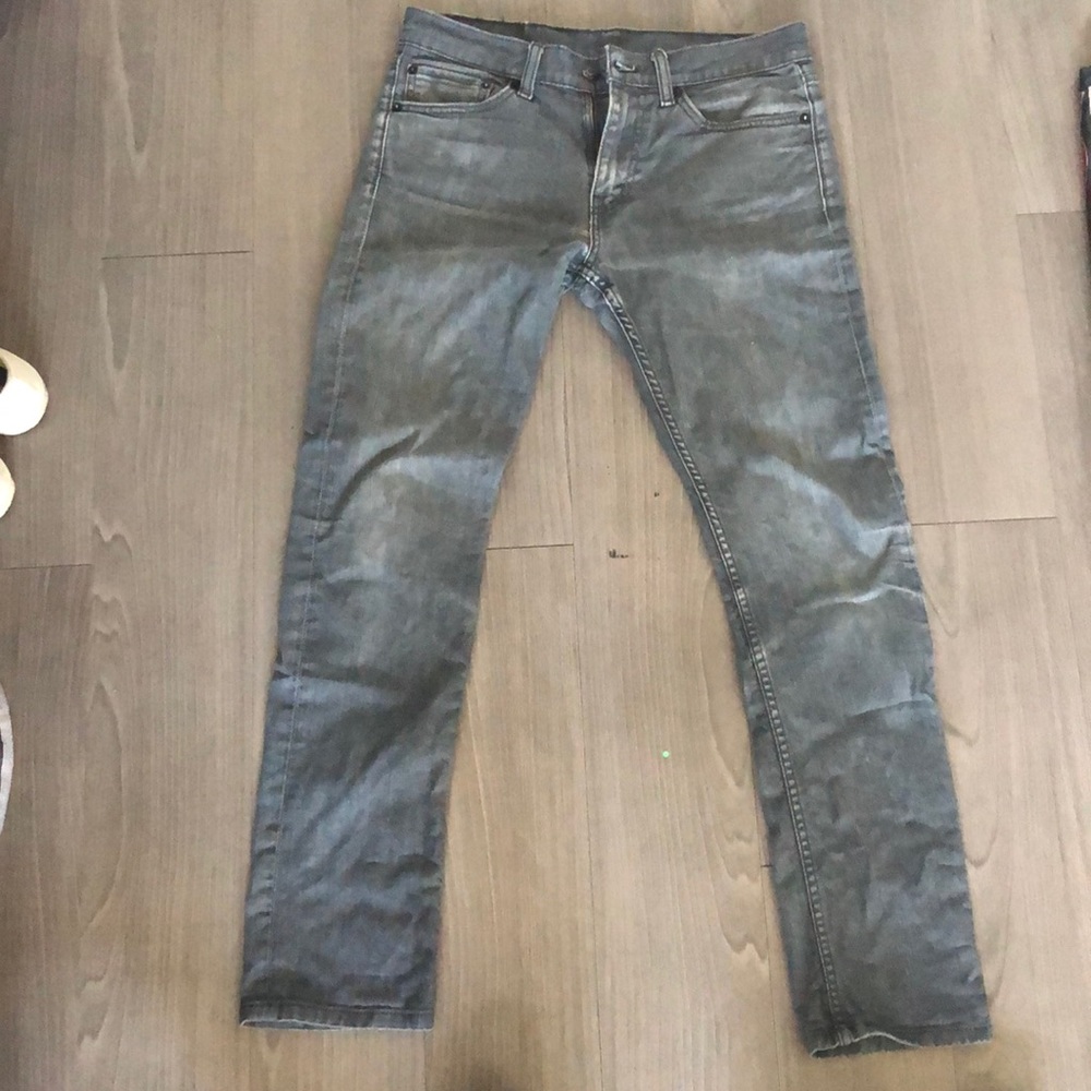 Levi 510 Gray Skinny Jeans